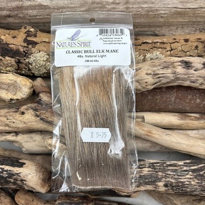 Nature's Spirit Classic Bull Elchmähne für Elchhaar Caddis und Stimulator Muster