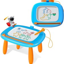 Magnetic Drawing Board, Toddler Girl Toys for 1-2 Old, Doodle Board Pad Lear...