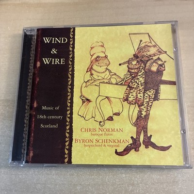Wind & Wire: Music of 18th Century Scotland Chris Norman CD Near Mint Classical