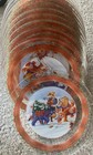 12 Disney Winnie the Pooh, Piglet, Eyeore & Tigger 8" Christmas Dinner Plates — photo 2
