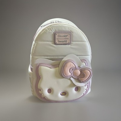 Loungefly Sanrio Exclusive Hello Kitty Quilted Texture Mini Backpack (NWT)