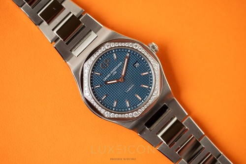 Girard-Perregaux Laureato Silver Women's Watch - 80189D11A131-11A