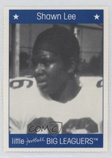 1990 Little Football Big Leaguers Book Cards Shawn Lee 0au4