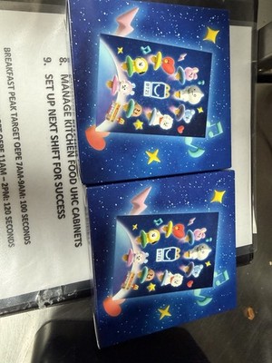 Set Of 2 Unopened 2026 McDonald's BT21 BTS Happy Meal Poster & Sticker New