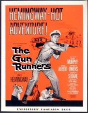 GUN RUNNERS 1958 Audie Murphy, Eddie Albert, Patricia Owens UK CAMPAIGN BOOK