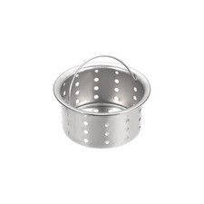 Basin Sink Strainer Basket with Handle Stainless Steel 79mm Diameter