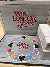 Win, Lose or Draw Picture Charades Game Party Edition 1988, Made In USA