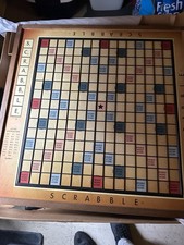 Vintage RH Giant Scrabble Board Game, Never Used, Opened Only For Photos, Rare