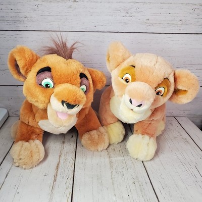 Lion King II Talk n Sing Kiara Kovu Plush Interactive Thinkway Simba's Pride 18''