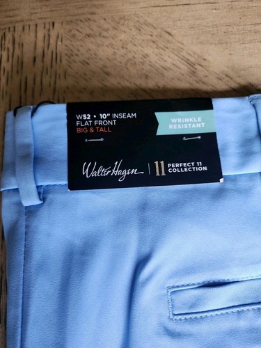 Golfshorts Walter Hagen Gr. 52 Blau Neu mit Etikett Golf Tennis Top 11 Big & Tall - Bild 4 von 8