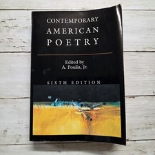 Contemporary American Poetry Sixth Edition A ...