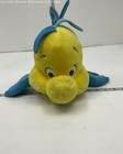 Disney Flounder Yellow Blue Striped Plush Stuffed Animal The Little Mermaid — photo 1