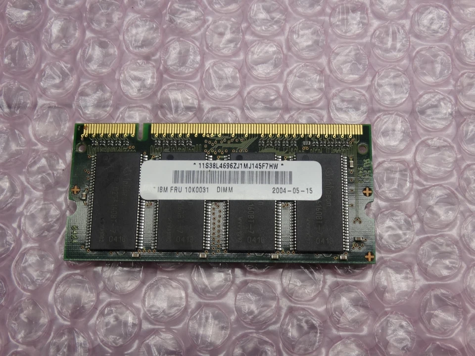 Infineon 256MB 32Mx64 Memory RAM PC2100S-2033-0-A1 HYS64D32020GDL7-8 - Image 2 of 2