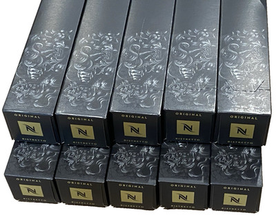(x100) Nespresso RISTRETTO INTENSO FLAVOR ORIGINAL LINE Coffee Caps