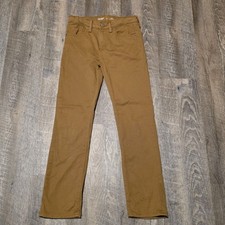 Old Navy Stretch 360 Kids Coyote Brown Khakis Slim Size 12 Casual Pants