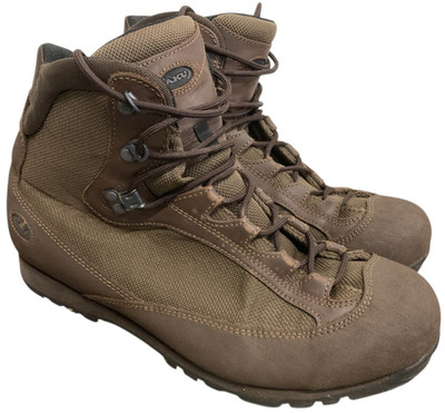 AKU Pilgrim Goretex Boots Combat High Liability Size 10 L Brown