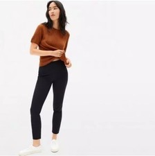 Everlane Women's Size 2 Side Zip Stretch Skinny Ankle Work Dress Pants In Black