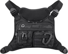 Chest Bag For Men, Tactical Inspired Sports Utility Chest Pack, EDC Pouch Bag Wi