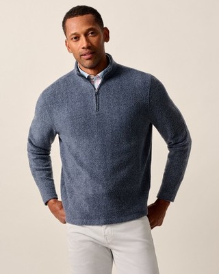 Dion Sherpa 1/4 Zip Pullover johnnie-O Mens Size XXL (7848330)