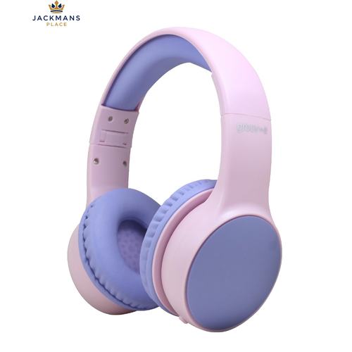 groov e KIDZ Wireless Bluetooth Headphones for Kids - Over the Ear Pink