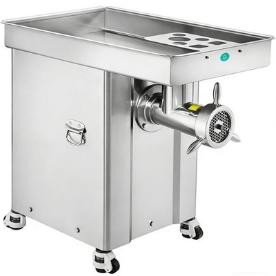 Commercial Electric Meat Grinder 36.7 Lbs/Min Industrial Cabinet Grinder