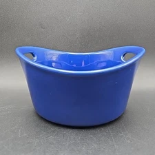 Rachael Ray Casserole Dish 24 oz Stoneware Baking Cobalt Blue H016S