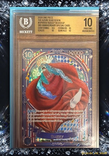 Buggy (SP Card) graded BGS 10 for sale on eBay