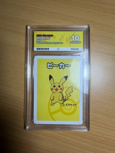 Pikachu Old Maid Pokemon Japanese Ace 10 Gem Mint