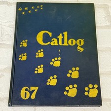 1967 West High School Yearbook “Catlog” Bremerton WA Wildcats Vintage Annual