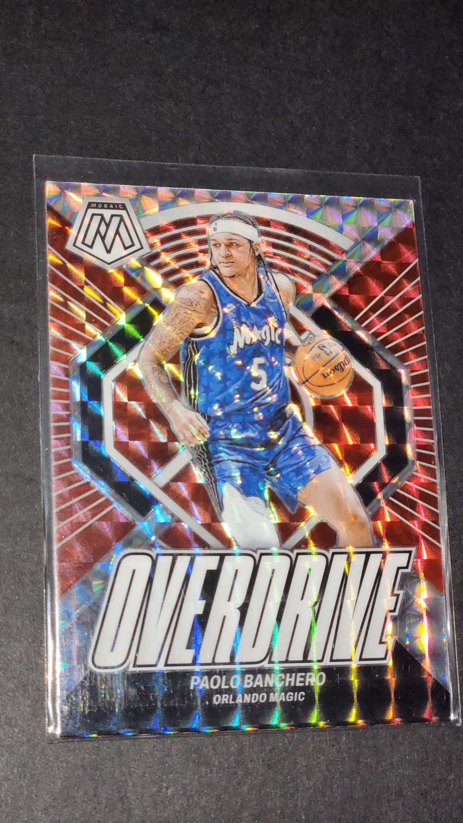 2023-24 Panini Mosaic - Overdrive Paolo Banchero #1