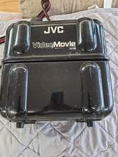 JVC GR-C7U VHS-C Video Movie Camcorder Bundle Case, camera, cords