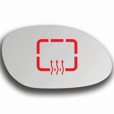 Spiegelglas Rechts Beheizbar für Chrysler Prowler 2000 - 2002