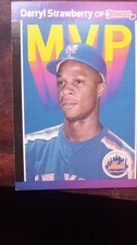 1989 Donruss MVP (#BC-6) featuring Darryl Strawberry of the New York Mets.
