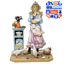 Leonardo Crisilis Collection Christine Haworth Farmhouse Maid Figurine