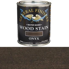 General Finishes Wood Stain Water Based Onyx Stain Pint