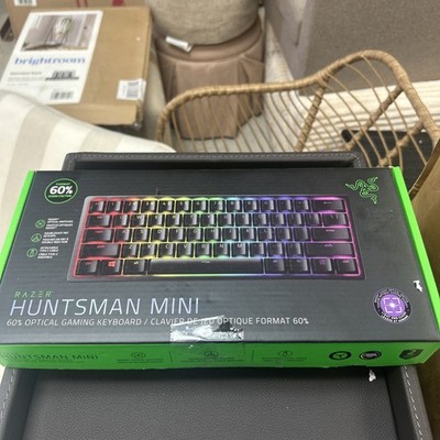 New Open Box Razer Huntsman Mini 60% Keyboard - Optical Clicky Switches