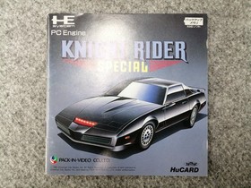 Knight Rider for PC Engine Game Used Vintage Console Japan