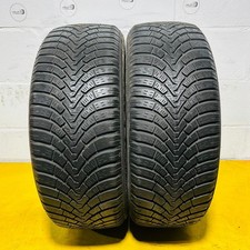 215/60R16 99H Falken EuroWinter HS01 Tyres Matching Pair (5.3mm) 215/60/16 Tyres