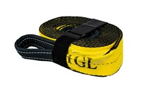 Tgl 30000 Lb Heavy Duty Tow Strap Recovery Strap Off-road Towing Used