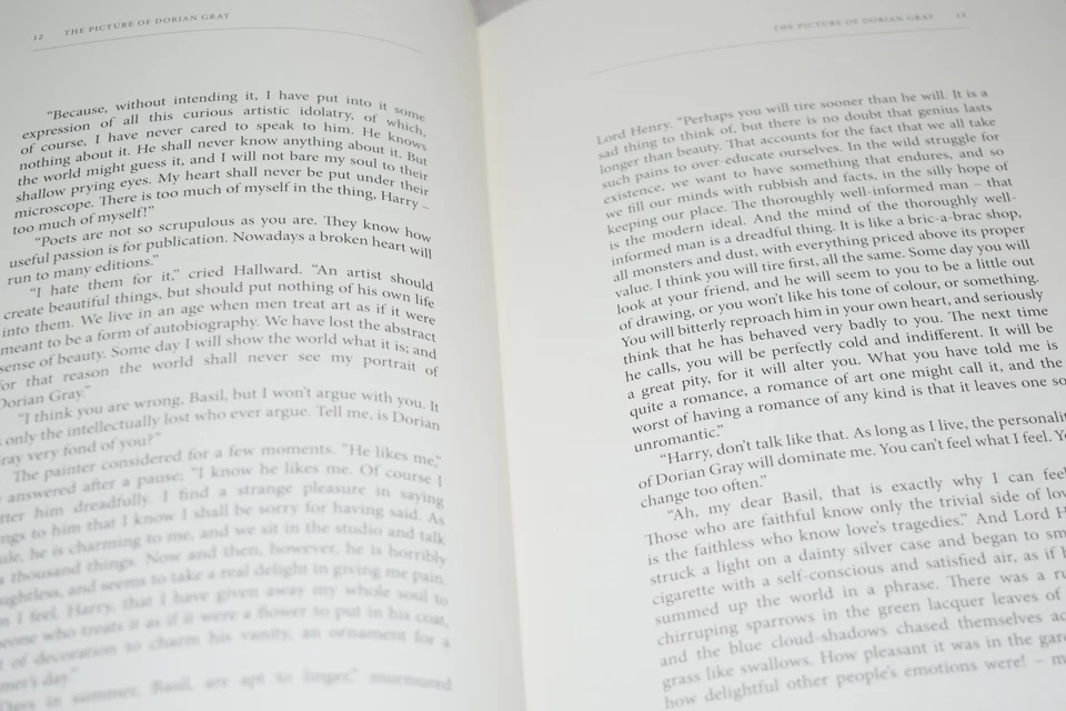 NEW Picture of Dorian Gray Oscar Wilde Gilded Hardcover Deluxe - Image 3 of 3