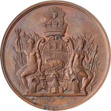 [#1509412] France, Medal, Sources de Saint Laurent, Eaux du Havre, 1856, Copper,