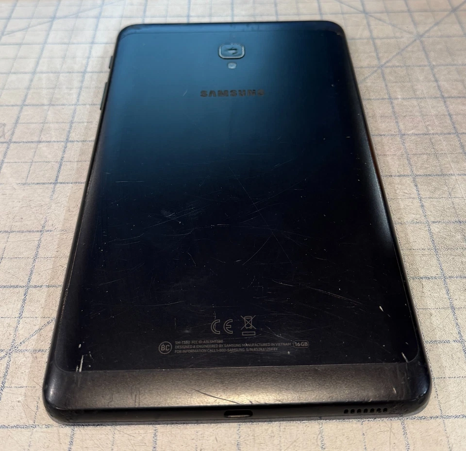 Samsung Galaxy A 8.0 (2017) - 32GB - Black - as-is for salvage/parts/disassembly - Image 4 of 4