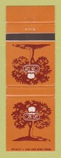 Cubierta Matchbook - Oak Tree Restaurant Chicago IL