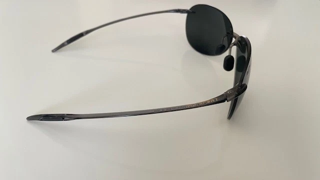 Gafas de sol Maui Jim MJ421-11 Sugar Beach lentes verdes polarizadas 62 mm - excelentes Foto 3 de 4