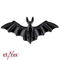 Ring Fledermaus Schwarz Vampir Halloween Karneval Gothic Punk GrößEnverstellbar