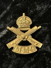 Original WW1 British Army Motor Machine Gun Cap Badge — photo 1