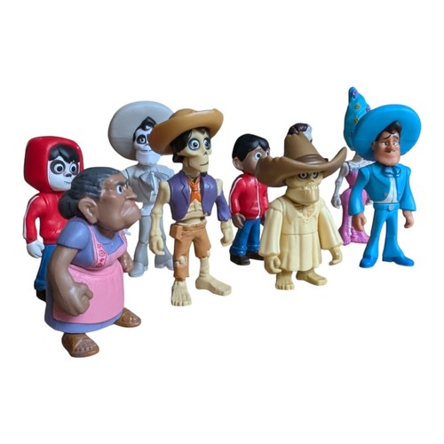 Disney Pixar Skullectables Coco 9 Figures Toys Small - Picture 11 of 14