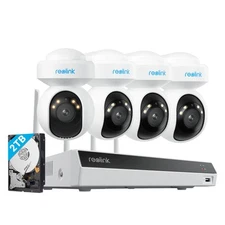 Reolink Refurbished 4K 16CH 2TB NVR WiFi Security Camera System Auto Tracking