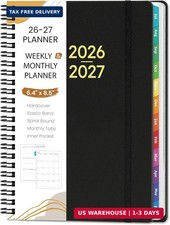 Planner 2026-2027 - Planner 2026-2027 Weekly and Monthly from Jul. 2026 - Jun. 2