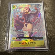 Jewelry Bonney OP08-105 SR Alt Art One Piece TCG (Two Legends set) English